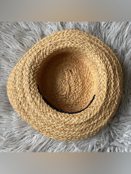 Helen Kaminski Classic 5 Raffia Straw Hat Black Ribbon Bow Sun Hat Australia OS main image 10
